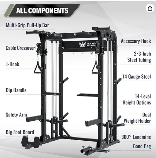 Multi-Functional Power Rack